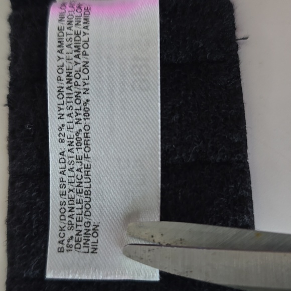 Wacoal Sheer Black Lace 38C Bra - Picture 7 of 9